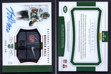 2022 Panini National Treasures Breece Hall Crossover Rookie Patch Autograph Breece Hall /5