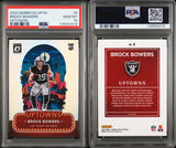 2024 Donruss Optic Uptowns #8 Brock Bowers PSA 10