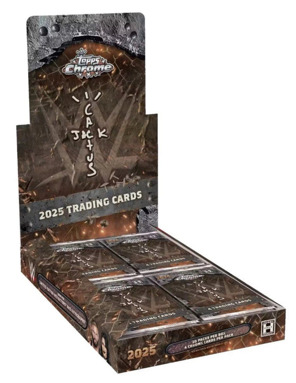2025 Topps Chrome WWE Cactus Jack Hobby Box