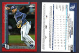 2025 Topps Chrome Update Red Refractors #USC109 Junior Caminero 3/5