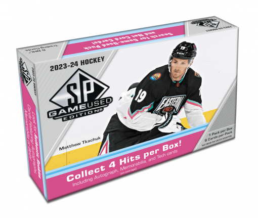 2023-24 Upper Deck UD SP Game Used Hockey Hobby Box