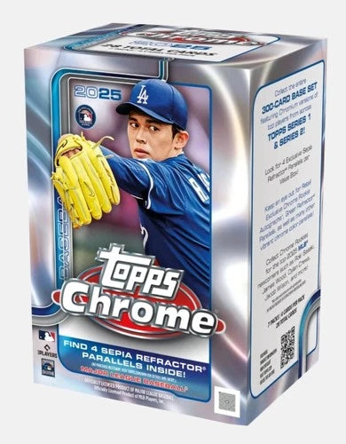 2025 Topps Chrome Baseball Blaster Box