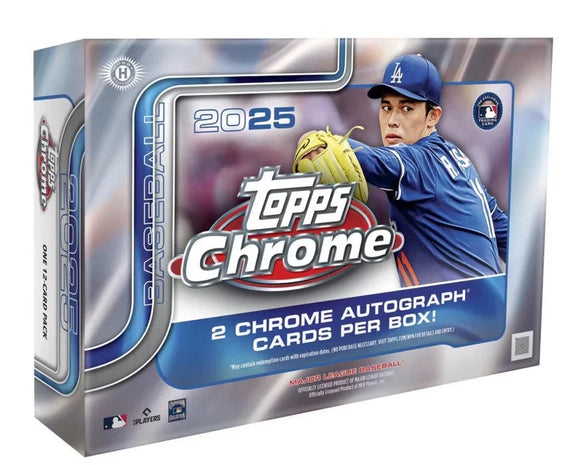 2025 Topps Chrome Baseball Breakers Delight Box
