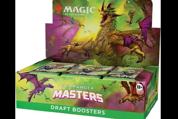 MTG Commander Masters Draft Booster Box