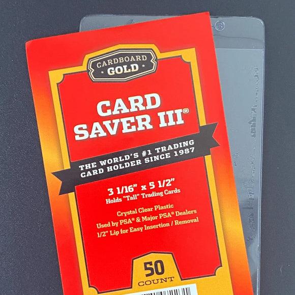 Semi Rigid Tall 2.5x5.25 (50) CS3 Cardboard Gold CBG