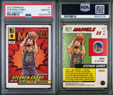 2021 PANINI DONRUSS NET MARVELS #7 STEPHEN CURRY NET MARVELS PSA 10