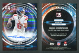 2025 Topps Cosmic Chrome Equinox Autographs #EQAJXD Jaxson Dart /99