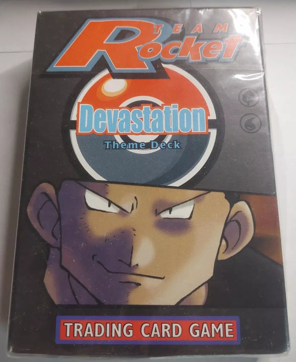 Pokemon Team Rocket Devastation Theme Deck Sealed