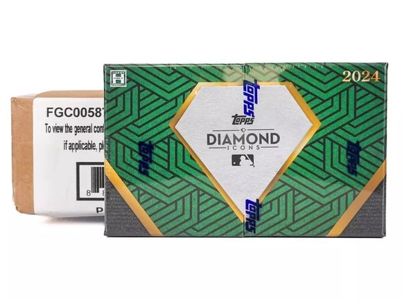 2024 Topps Diamond Icons Baseball Hobby 2-Box Case