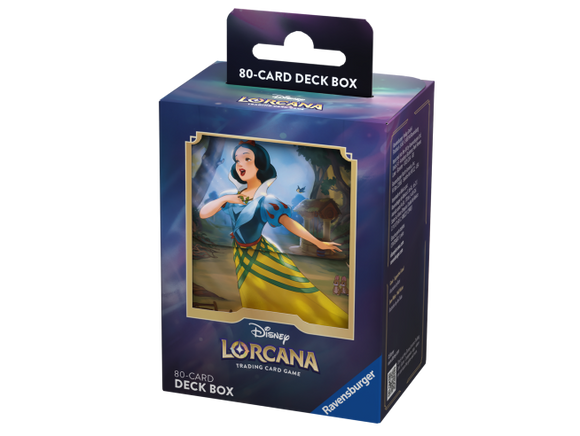 Disney Lorcana Ursula's Return Deck Box - Snow White