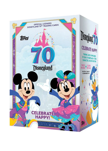 USA Disney land限定　ミッキー　70周年記念　未開封Boxカード 2025 Topps Disney 70th Anniversary Blaster Box – Northwest Sportscards