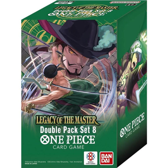 One Piece Legacy of the Master Double Pack Set 8 Display (OP12)