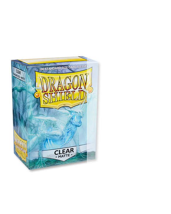 Dragon Shield Sleeves Clear Matte Standard 100ct