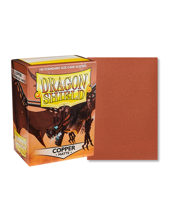 Dragon Shield Sleeves Copper Matte Standard 100ct