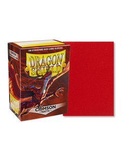 Dragon Shield Sleeves Crimson Matte Standard 100ct