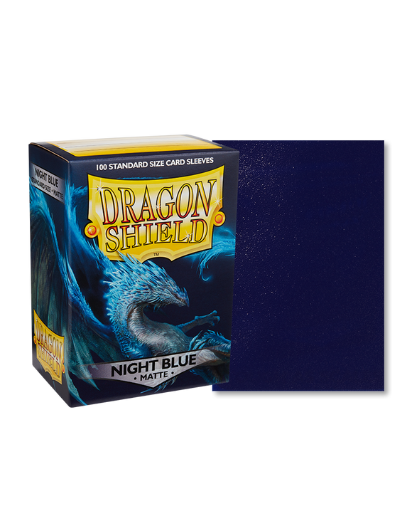 Dragon Shield Sleeves Night Blue Standard 100ct Dragon Shield Sleeves Night Blue Standard 100ct