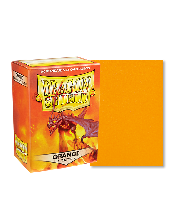 Dragon Shield Sleeves Orange Standard 100ct