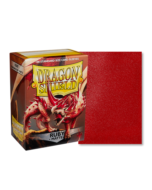 Dragon Shield Sleeves Ruby Standard 100ct