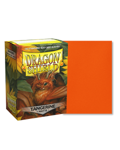 Dragon Shield Sleeves Tangerine Matte Standard 100ct