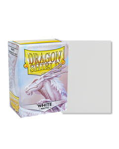 Dragon Shield Sleeves White Matte Standard 100ct