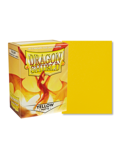Dragon Shield Sleeves Yellow Matte Standard 100ct