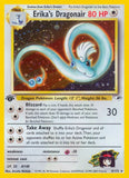 Pokemon Erika's Dragonair Holo 1st Edition #4/132 - PSA 9