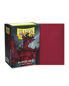 Dragon Shield Sleeves Blood Red Matte Standard 100ct – Northwest Sportscards