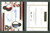 2025 Topps Definitive Collection Dual Autograph Relics Red #DARCCW James Wood/Dylan Crews 5/5