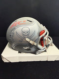 Mike Evans Slate Collection Mini Helmet BAS