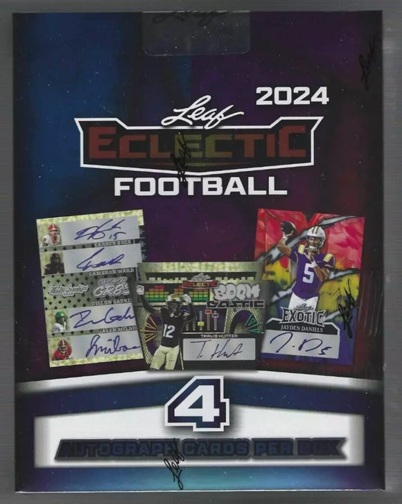 2024 Leaf Eclectic Football Hobby Box