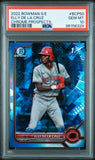 2022 Bowman Chrome Sapphire Prospects #BCP50 Elly De La Cruz PSA 10