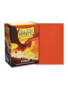 Dragon Shield Sleeves Ember Dual Matte Standard 100ct