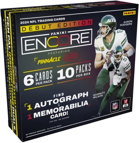 2024 Panini Encore Football Hobby Box **SALE