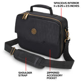 ENHANCE Trading Card Games Black Carrying Case (for Pokemon, MTG, Yugioh & more)