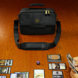 ENHANCE Trading Card Games Black Carrying Case (for Pokemon, MTG, Yugioh & more)