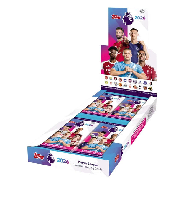 2025-26 Topps English Premier League Soccer Hobby Box