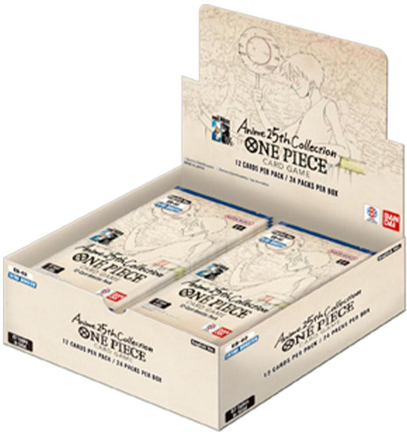 One Piece Extra Booster: Anime 25th Collection Booster Box - (EB-02)
