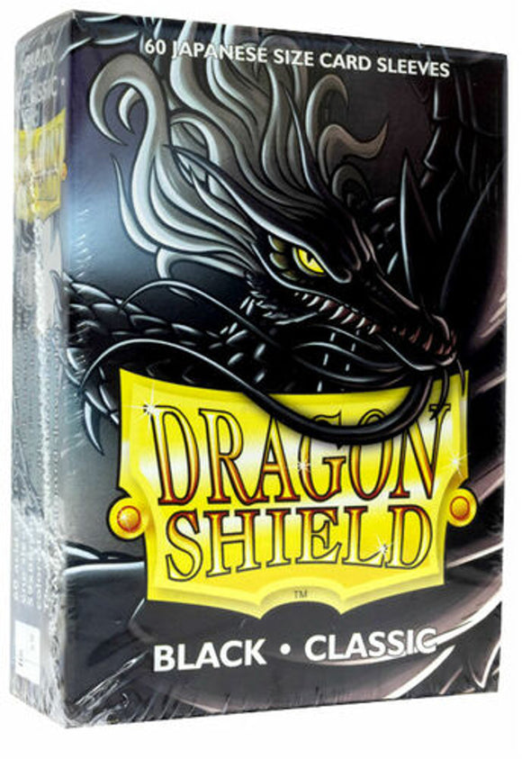 Dragon Shield Sleeves Black Classic Japanese 60ct