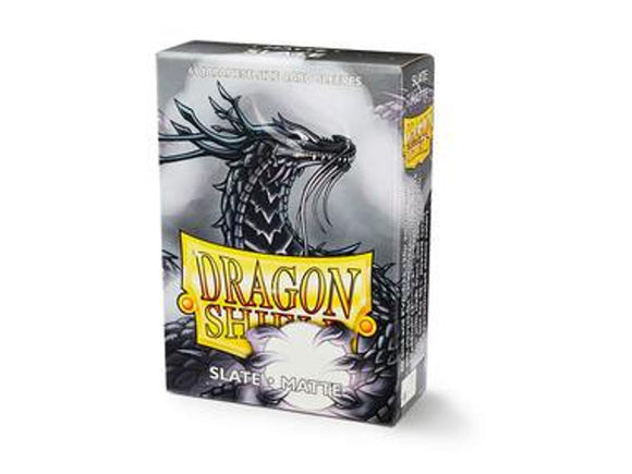 Dragon Shield Sleeves Slate Matte Japanese 60ct