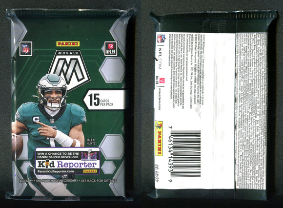 2023 Panini Mosaic Football Hobby Pack