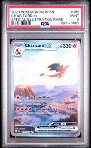 Charizard ex #199 151 SIR - PSA 9