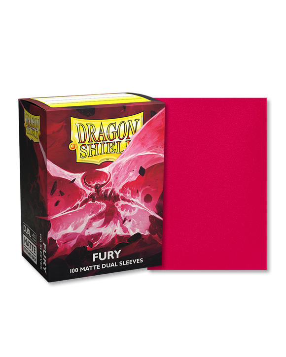 Dragon Shield Sleeves Fury Dual Matte Standard 100ct