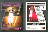 2024-25 Panini Silhouette Game 7 Cracked Ice #2 LeBron James /25