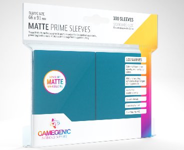 Gamegenic Matte Prime Sleeves Blue 100ct