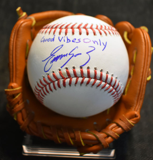 Eugenio Suarez Autographed MLB Baseball 