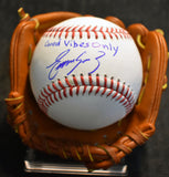 Eugenio Suarez Signed MLB Baseball "Good Vibes Only" JSA