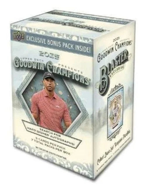 2025 Upper Deck UD Goodwin Champions Retail Blaster Box