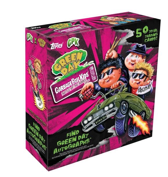 2025 Topps Garbage Pail Kids: Battle of the Bands GPK Green Day Hobby Box **PREORDER