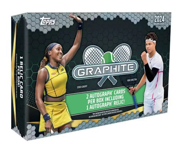 2024 Topps Graphite Tennis Hobby 12-Box Case
