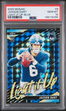 2025 Mosaic Light It Up Blue #8 Jaxson dart PSA 10 /99